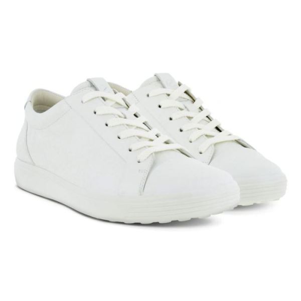 ECCO SHOES -SOFT 7 WOMEN'S MONO 2.0-WHITE