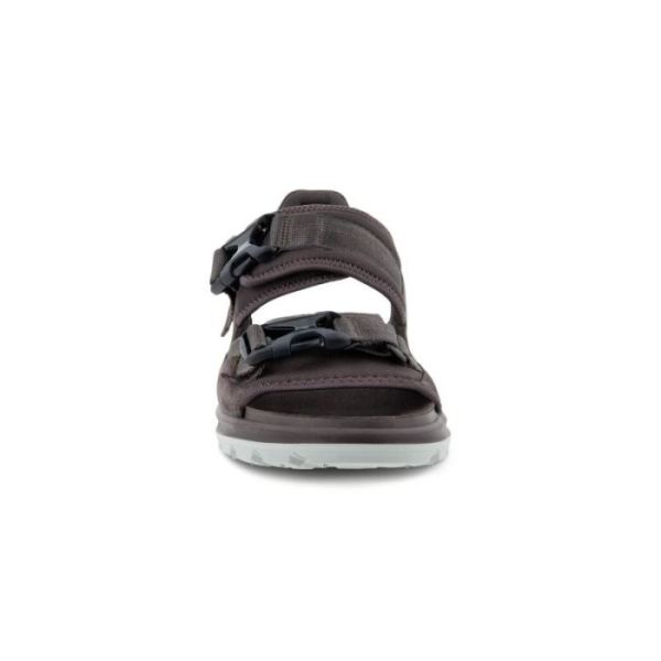 ECCO SHOES -EXOWRAP MEN'S 2 STRAP BUCKLE-SHALE/SHALE