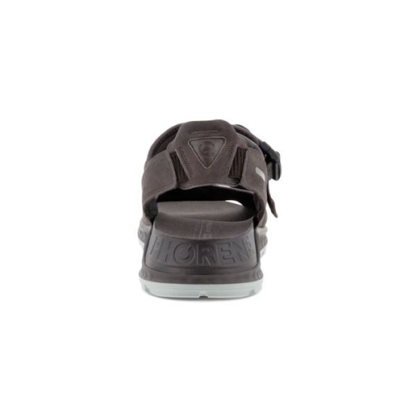 ECCO SHOES -EXOWRAP MEN'S 2 STRAP BUCKLE-SHALE/SHALE