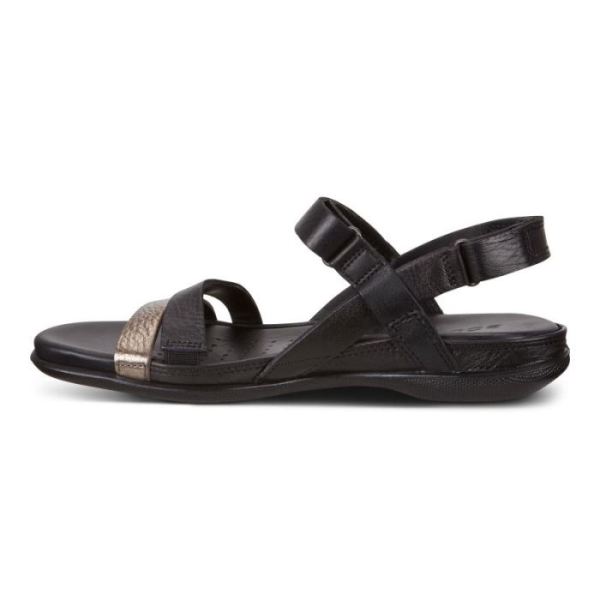 ECCO SHOES -FLASH WOMEN'S SANDAL-METALLIC BLACK