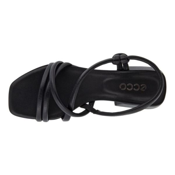 ECCO SHOES -ELEVATE SQUARED WOMEN'S SANDAL-BLACK