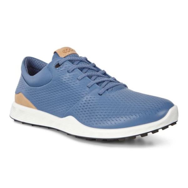 ECCO SHOES -W GOLF S-LITE GOLF SHOE-RETRO BLUE