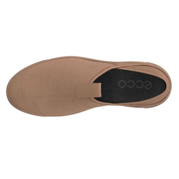 ECCO SHOES -STREET TRAY WOMEN'S SLIP-ON-TOFFEE