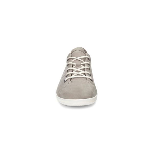 ECCO SHOES -SOFT 2.0 WOMEN'S TIE-WARM GREY