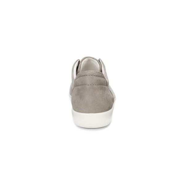 ECCO SHOES -SOFT 2.0 WOMEN'S TIE-WARM GREY