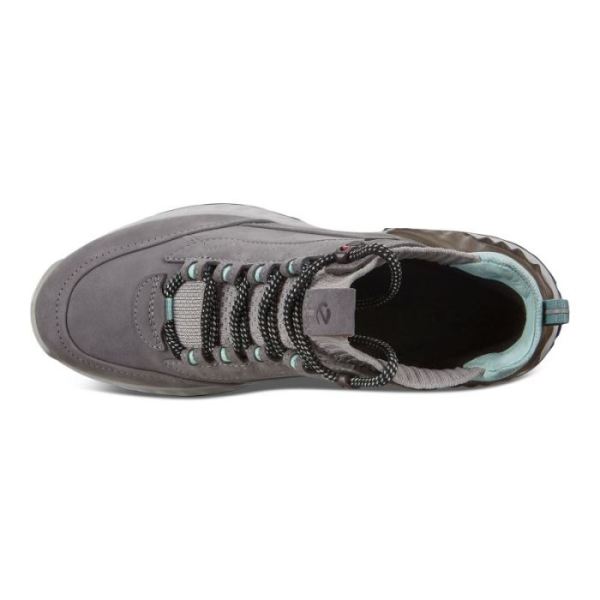 ECCO SHOES -EXOHIKE WOMEN'S HIGH-TITANIUM/CONCRETE