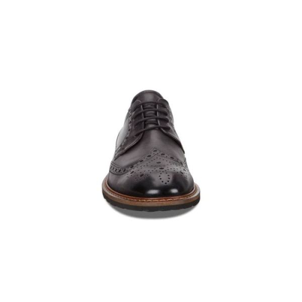 ECCO SHOES -VITRUS I WING TIP TIE-MOONLESS