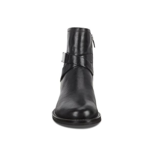 ECCO SHOES -SARTORELLE 25 WOMEN'S BUCKLED BOOT-BLACK