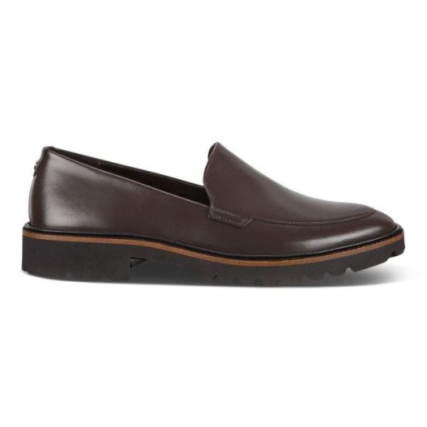 ECCO SHOES -INCISE TAILORED WOMEN'S LOAFER-SHALE