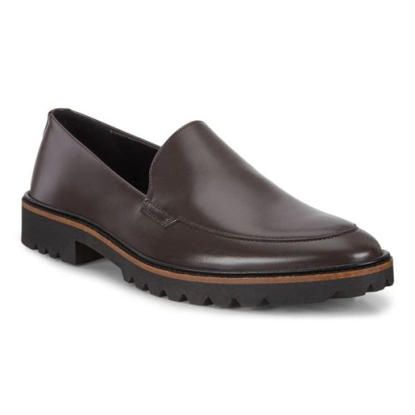 ECCO SHOES -INCISE TAILORED WOMEN'S LOAFER-SHALE