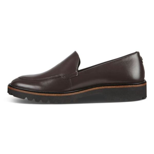 ECCO SHOES -INCISE TAILORED WOMEN'S LOAFER-SHALE