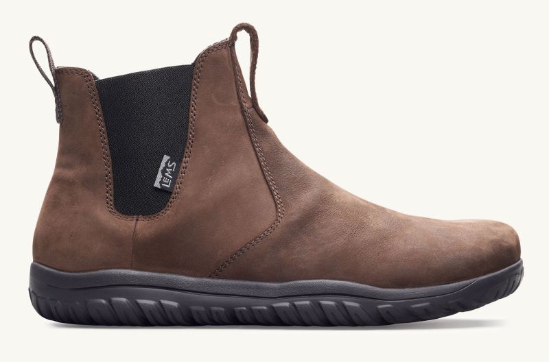 LEMS | MEN'S CHELSEA BOOT WATERPROOF-Espresso