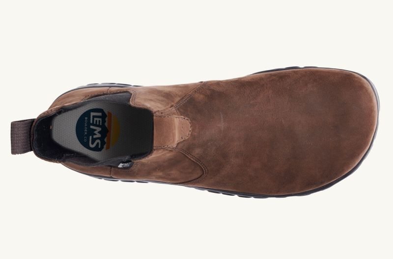 LEMS | MEN'S CHELSEA BOOT WATERPROOF-Espresso