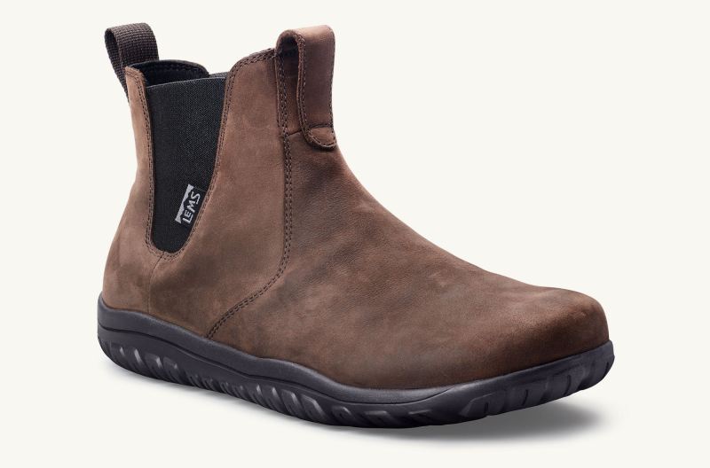 LEMS | MEN'S CHELSEA BOOT WATERPROOF-Espresso