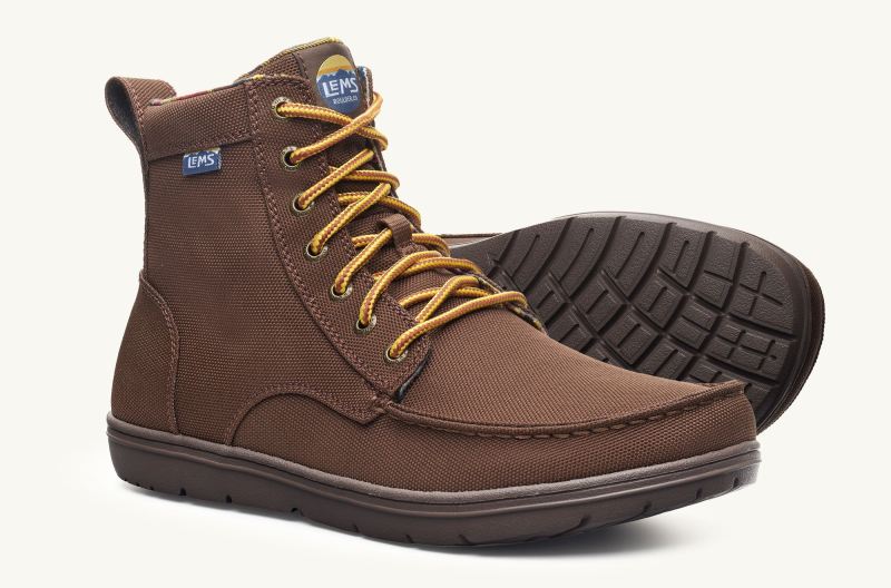 LEMS | WOMEN'S BOULDER BOOT NYLON-Pinecone (Vegan)