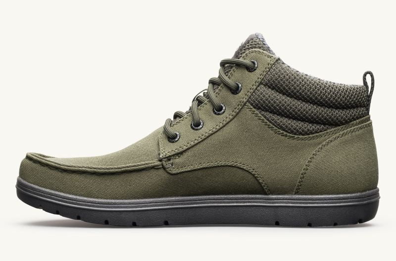 LEMS | MEN'S BOULDER BOOT MID VEGAN-Military Green