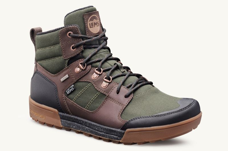 LEMS | WOMEN'S OUTLANDER WATERPROOF BOOT-Evergreen