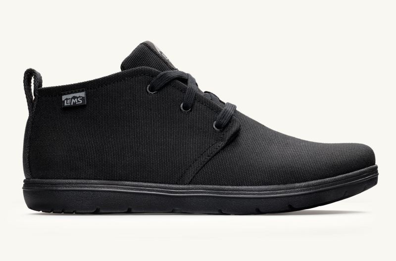 LEMS | MEN'S CHUKKA CANVAS-Blackout