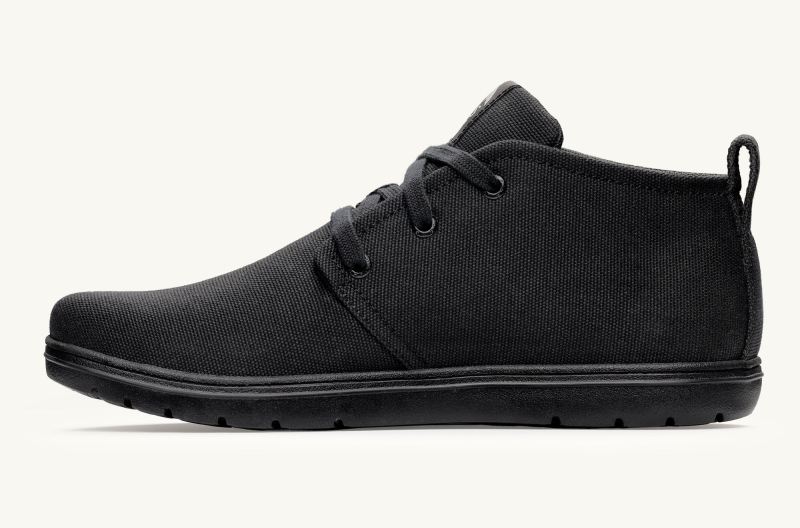 LEMS | MEN'S CHUKKA CANVAS-Blackout