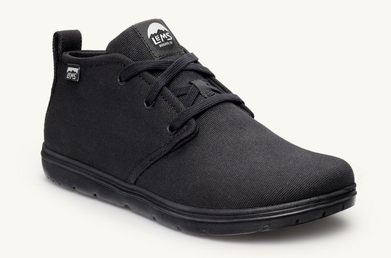 LEMS | MEN'S CHUKKA CANVAS-Blackout