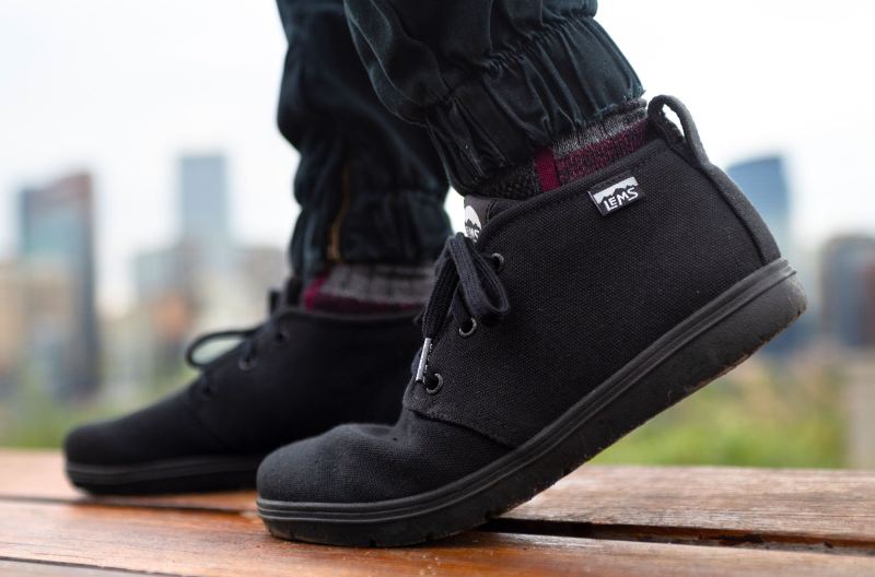 LEMS | MEN'S CHUKKA CANVAS-Blackout