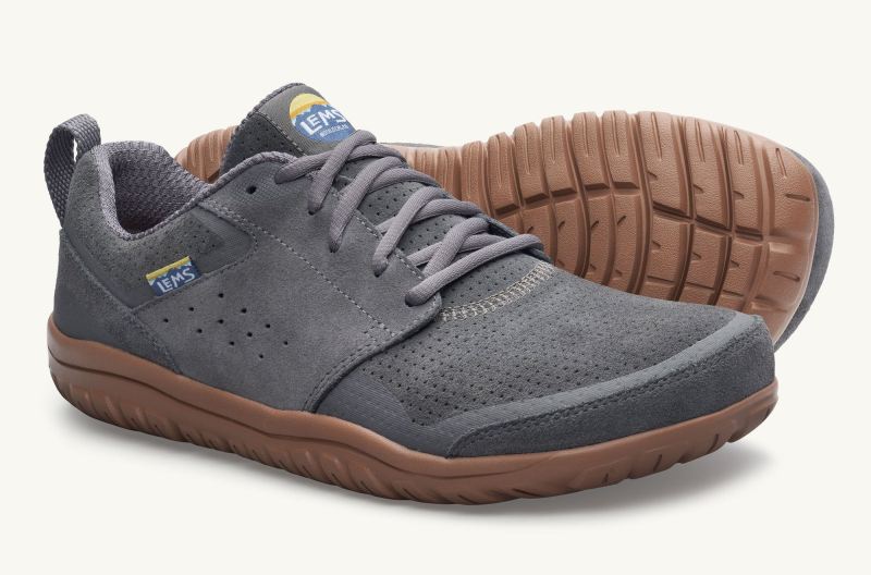 LEMS | WOMEN'S PRIMAL ZEN SUEDE-Graphite