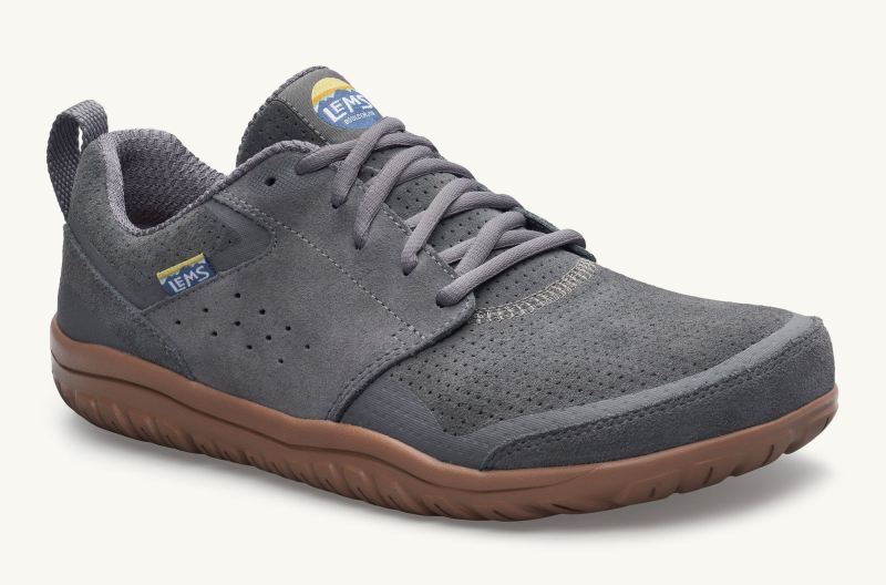 LEMS | WOMEN'S PRIMAL ZEN SUEDE-Graphite