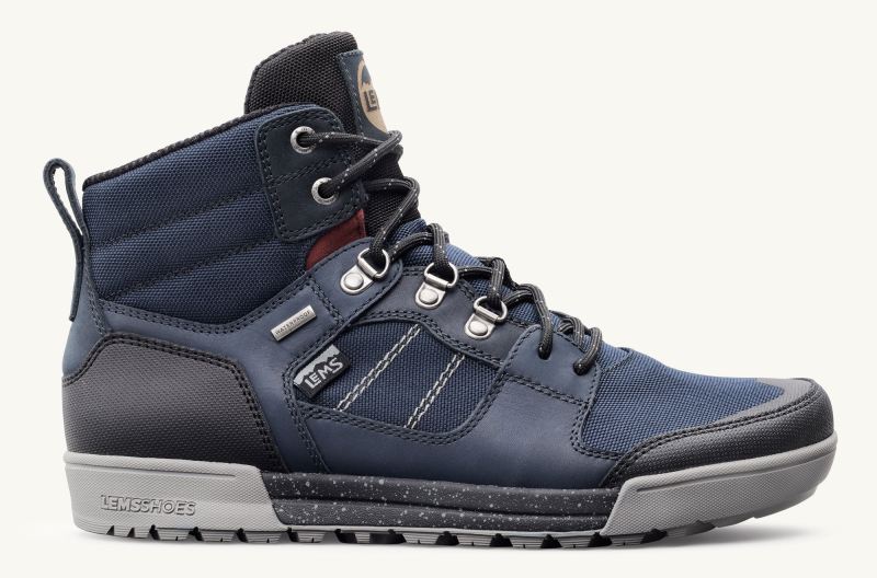 LEMS | MEN'S OUTLANDER WATERPROOF BOOT-Blue Steel