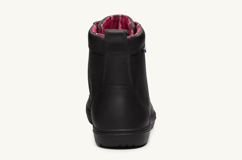 LEMS | WOMEN'S BOULDER BOOT LEATHER - RAVEN-Raven