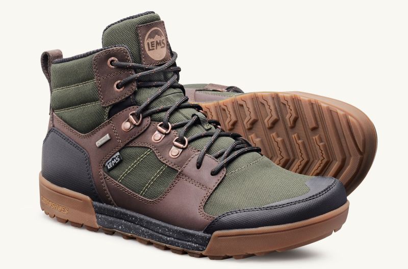 LEMS | MEN'S OUTLANDER WATERPROOF BOOT-Evergreen