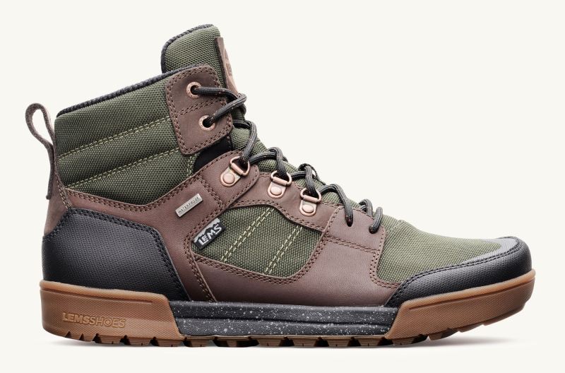 LEMS | MEN'S OUTLANDER WATERPROOF BOOT-Evergreen