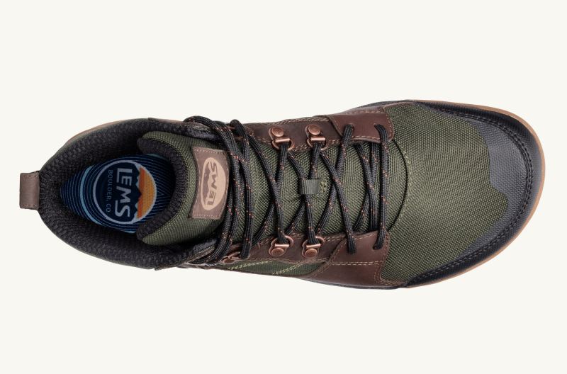 LEMS | MEN'S OUTLANDER WATERPROOF BOOT-Evergreen