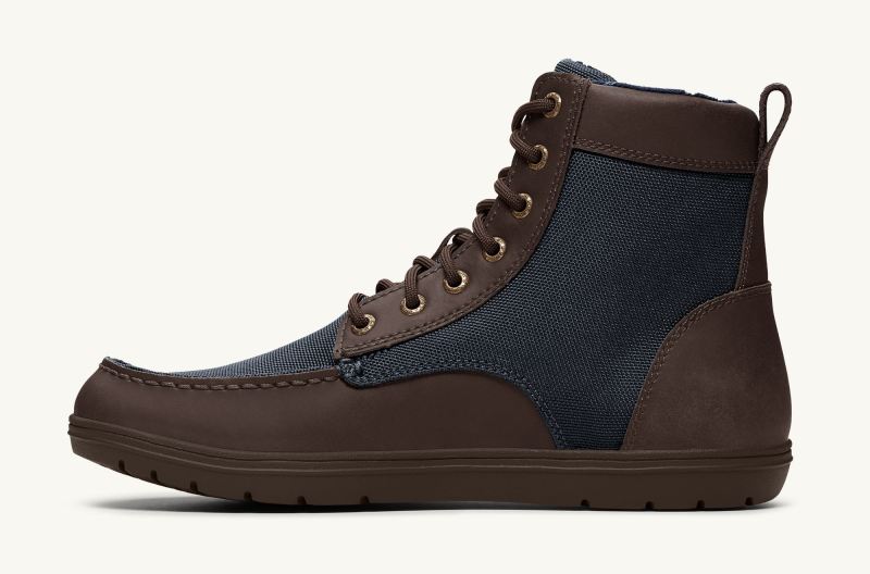 LEMS | MEN'S BOULDER BOOT NYLON-Navy Stout