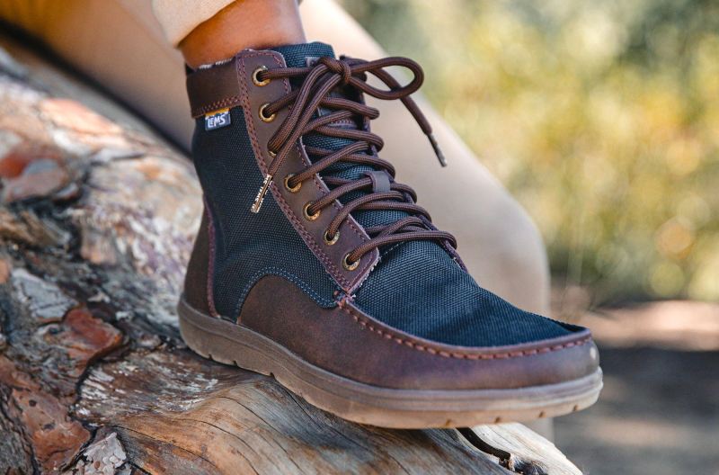 LEMS | WOMEN'S BOULDER BOOT NYLON-Navy Stout