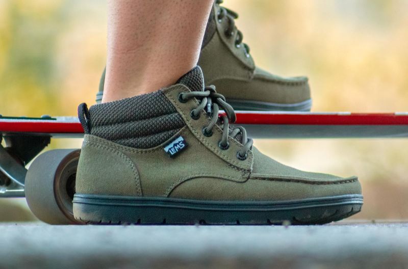 LEMS | WOMEN'S BOULDER BOOT MID VEGAN-Military Green