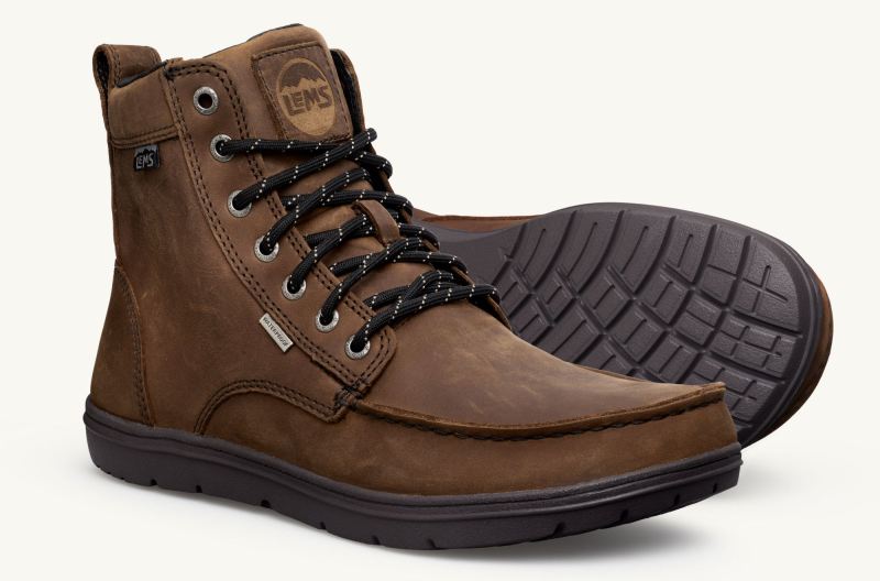 LEMS | WOMEN'S WATERPROOF BOULDER BOOT-Weathered Umber