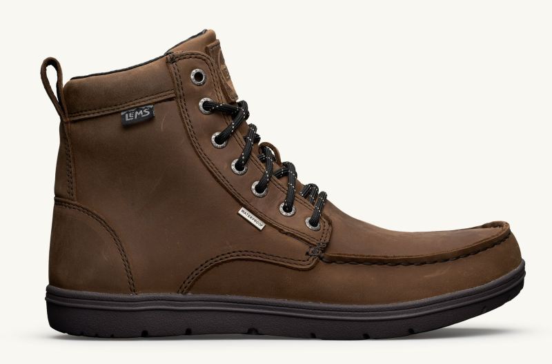 LEMS | WOMEN'S WATERPROOF BOULDER BOOT-Weathered Umber