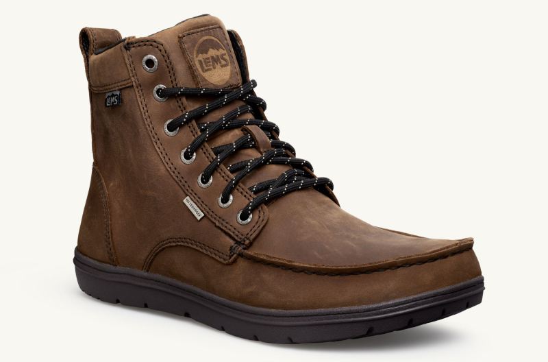 LEMS | WOMEN'S WATERPROOF BOULDER BOOT-Weathered Umber