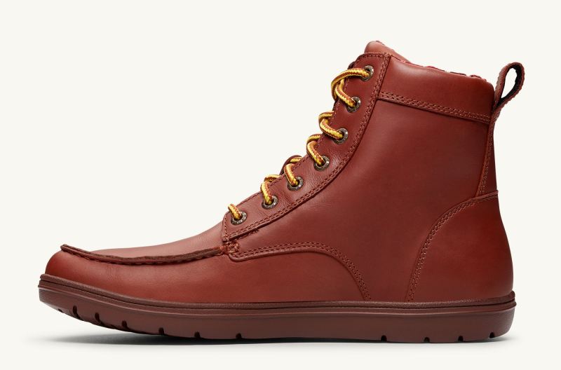 LEMS | WOMEN'S BOULDER BOOT LEATHER-Russet