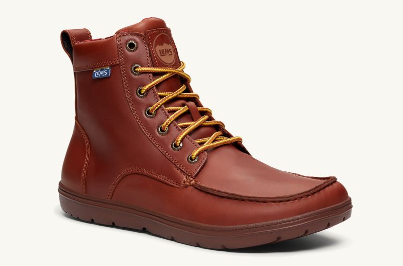 LEMS | WOMEN'S BOULDER BOOT LEATHER-Russet