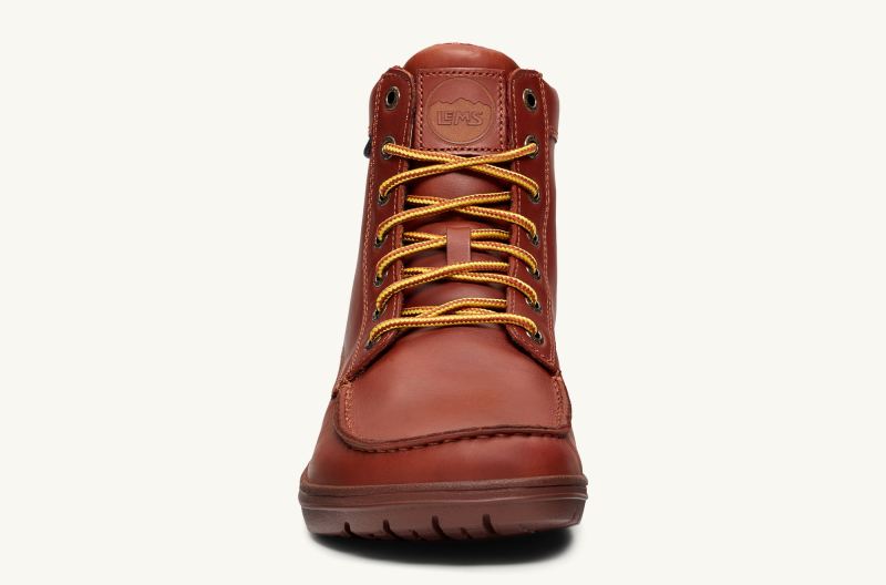 LEMS | WOMEN'S BOULDER BOOT LEATHER-Russet