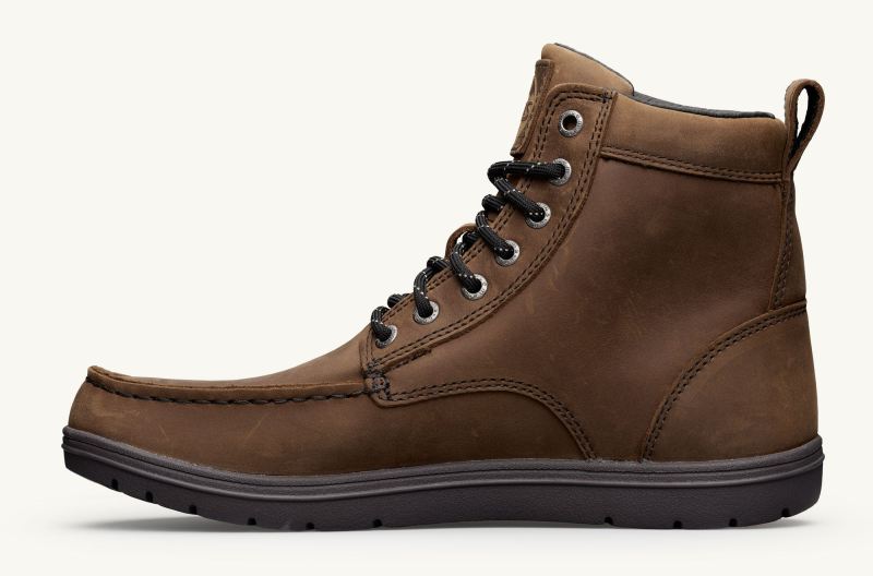 LEMS | MEN'S WATERPROOF BOULDER BOOT-Weathered Umber