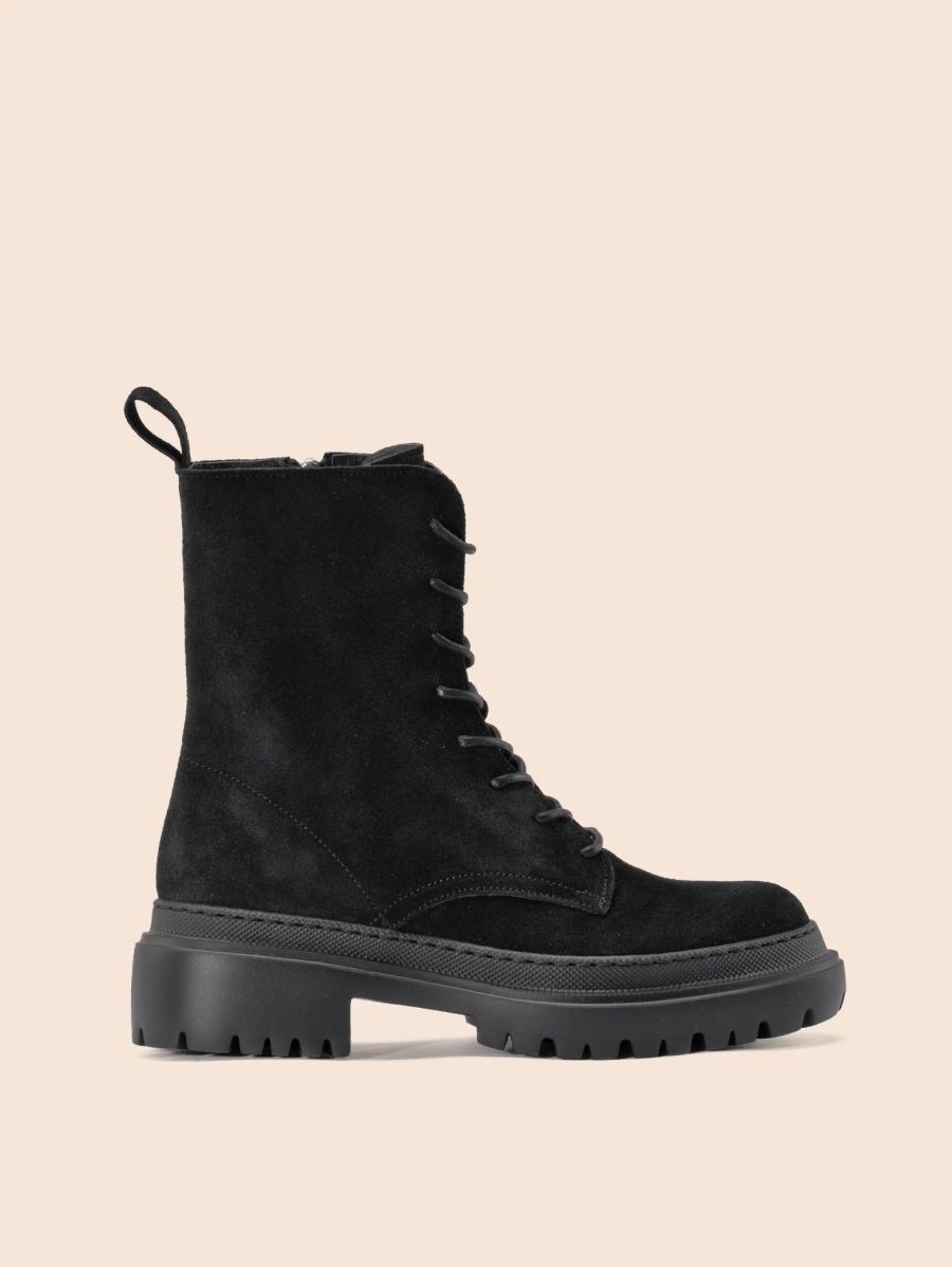 Maguire | Women's Belluno Black Suede Boot Last Units | Special Offer