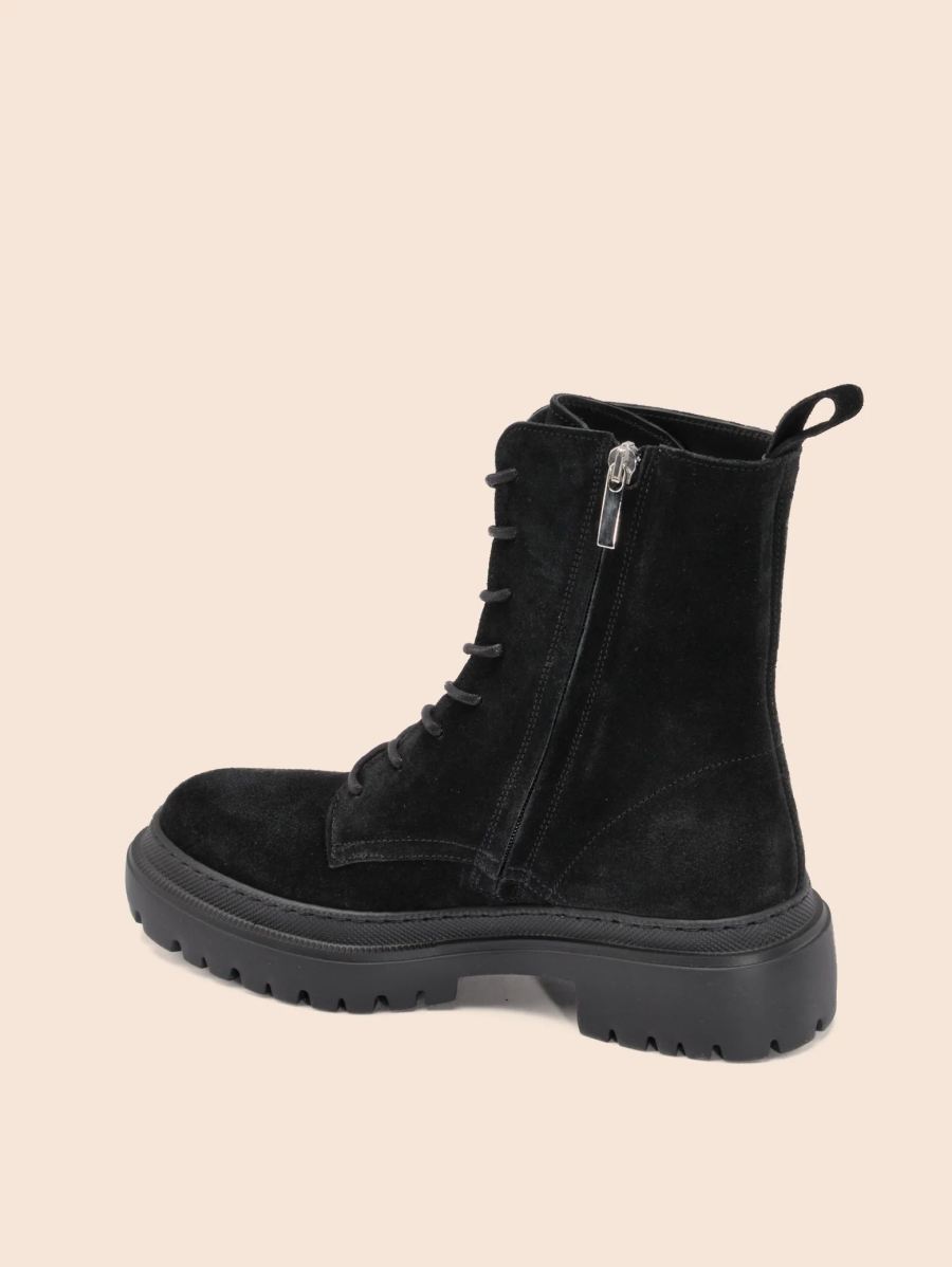 Maguire | Women's Belluno Black Suede Boot Last Units | Special Offer