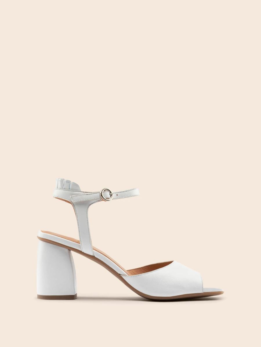 Maguire | Women's Zamora White Heel High Heel | Special Offer