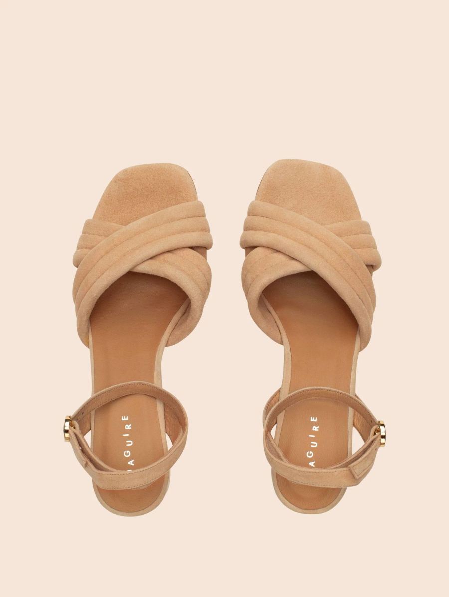 Maguire | Women's Adria Sand Heel Heeled Sandals | Special Offer