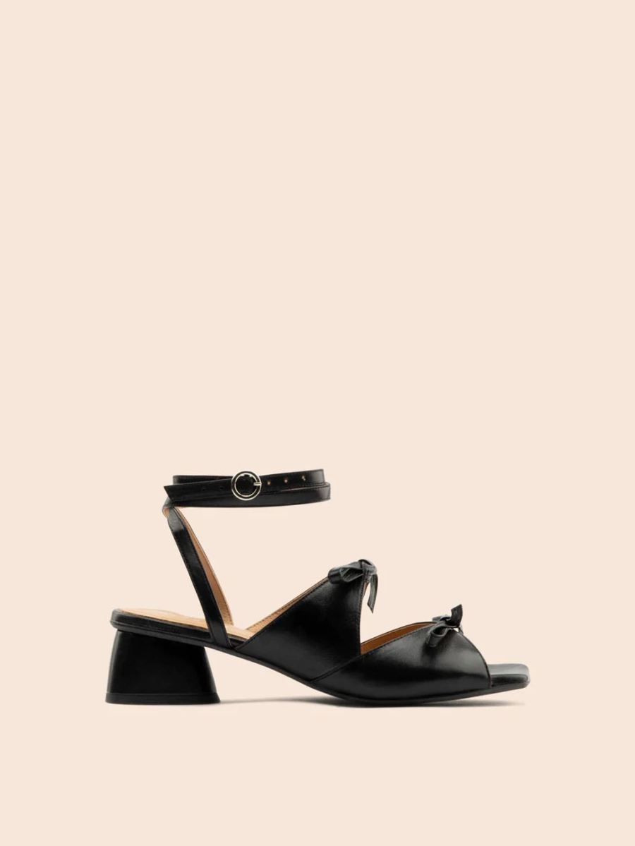 Maguire | Women's Mira Black Heel Heeled Sandal | Special Offer