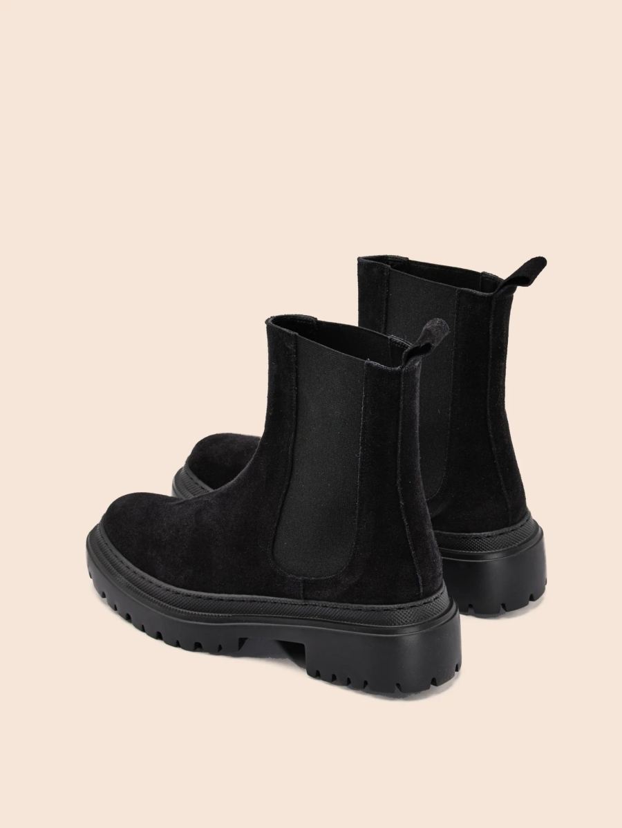 Maguire | Women's Corticella Black Suede Boot Chelsea Boot | Special Offer