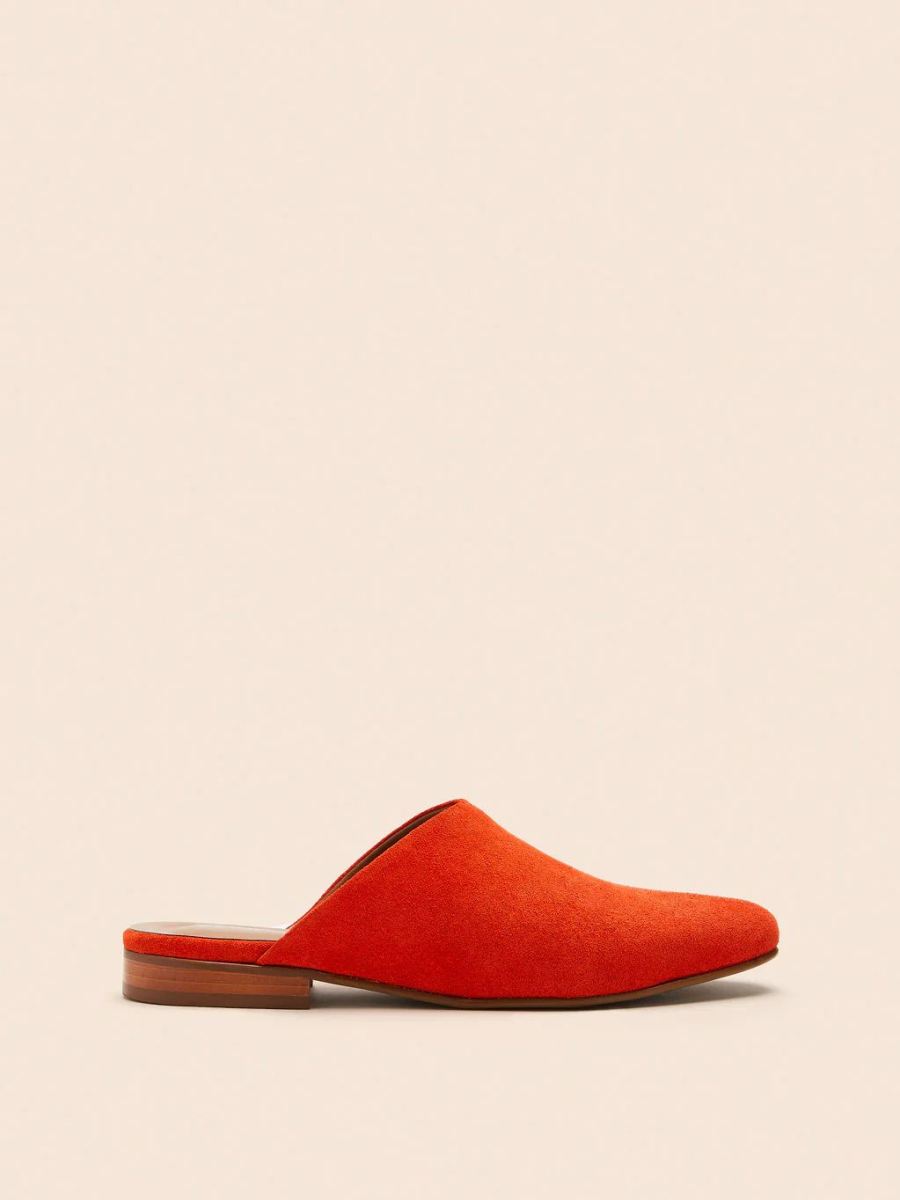 Maguire | Women's Como Tangerine Mule Last Units | Special Offer