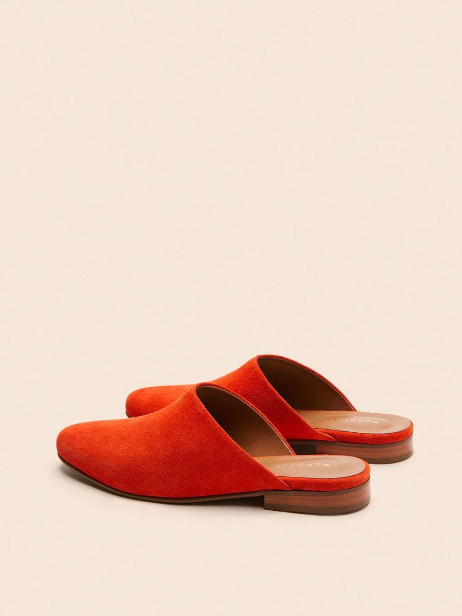 Maguire | Women's Como Tangerine Mule Last Units | Special Offer